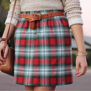 J. Crew Plaid Skirt